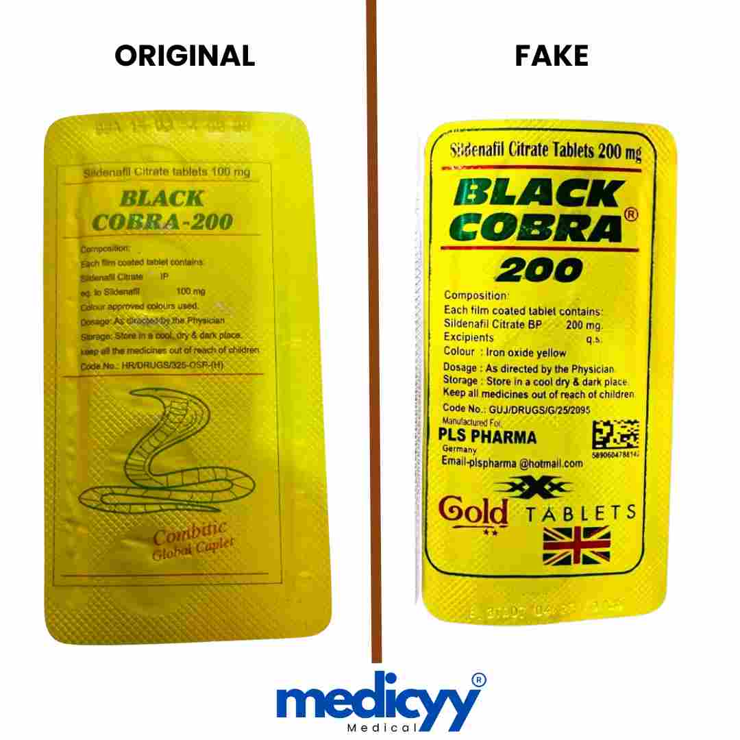 Black Cobra 200Mg