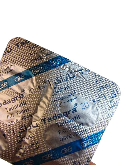 Irani Tadagra 20mg (Alternative to Cialis 20mg) - 10 Tablets
