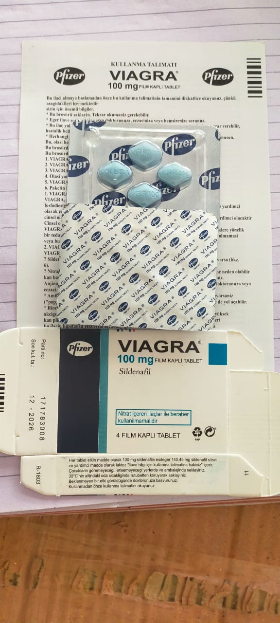 Viagra 100mg 4 Tablet PACK