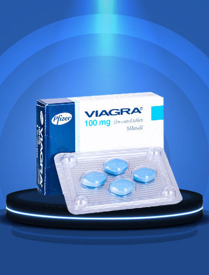 Viagra 100mg 4 Tablet PACK