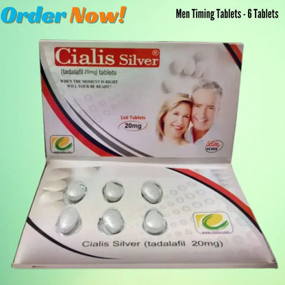BOOK Cialis Silver 20mg 6 Tablet book