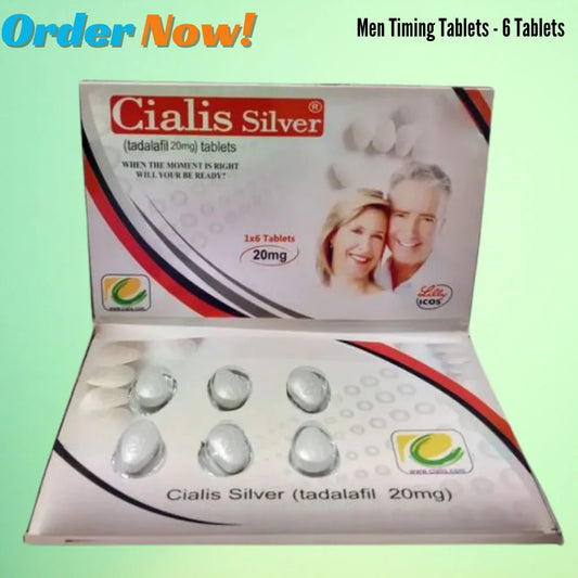 Cialis Silver 20mg Tablet 6s