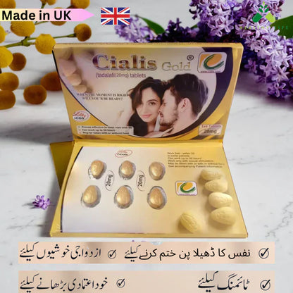 BOOK Cialis Gold 20mg 6 Tablet BOOK