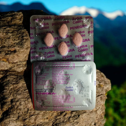 Pink Penegra 100mg Tablet by zydus cadila (India).